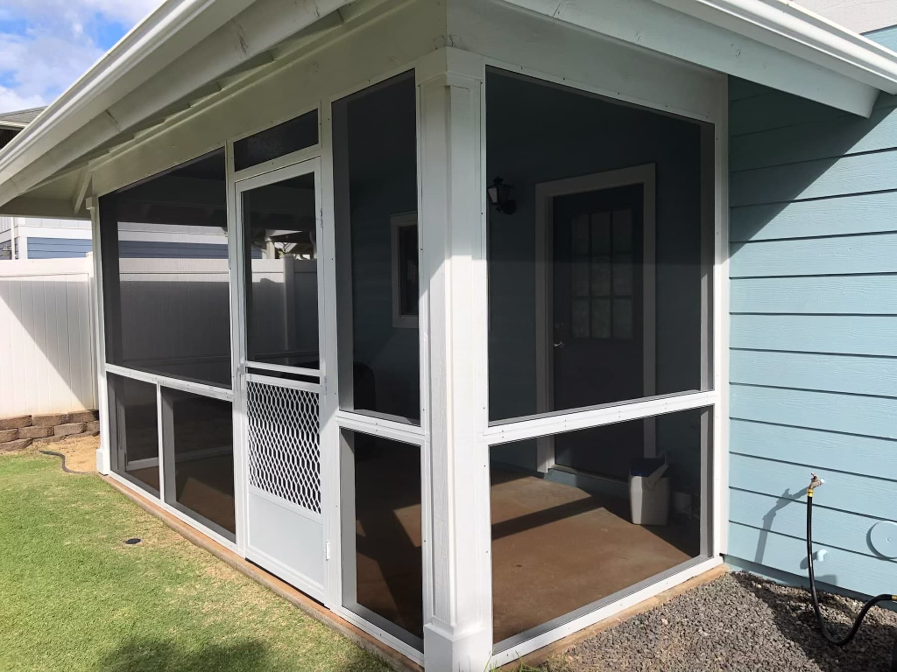 Hinged Screen Door Installation